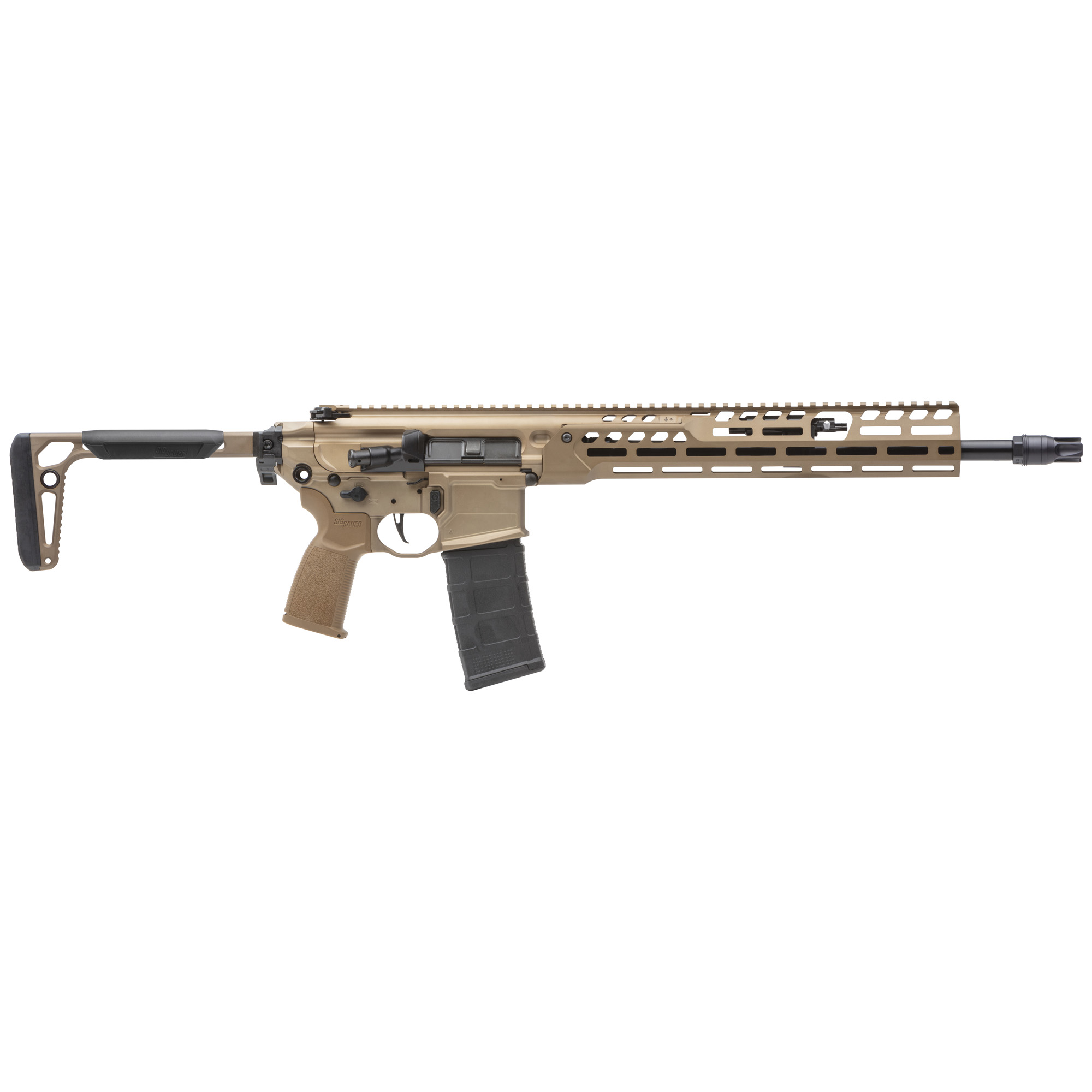 SIG SAUER MCX SPEAR-LT SEMI-AUTOMATIC RIFLE 223/5.56 16″ BARREL COYOTE