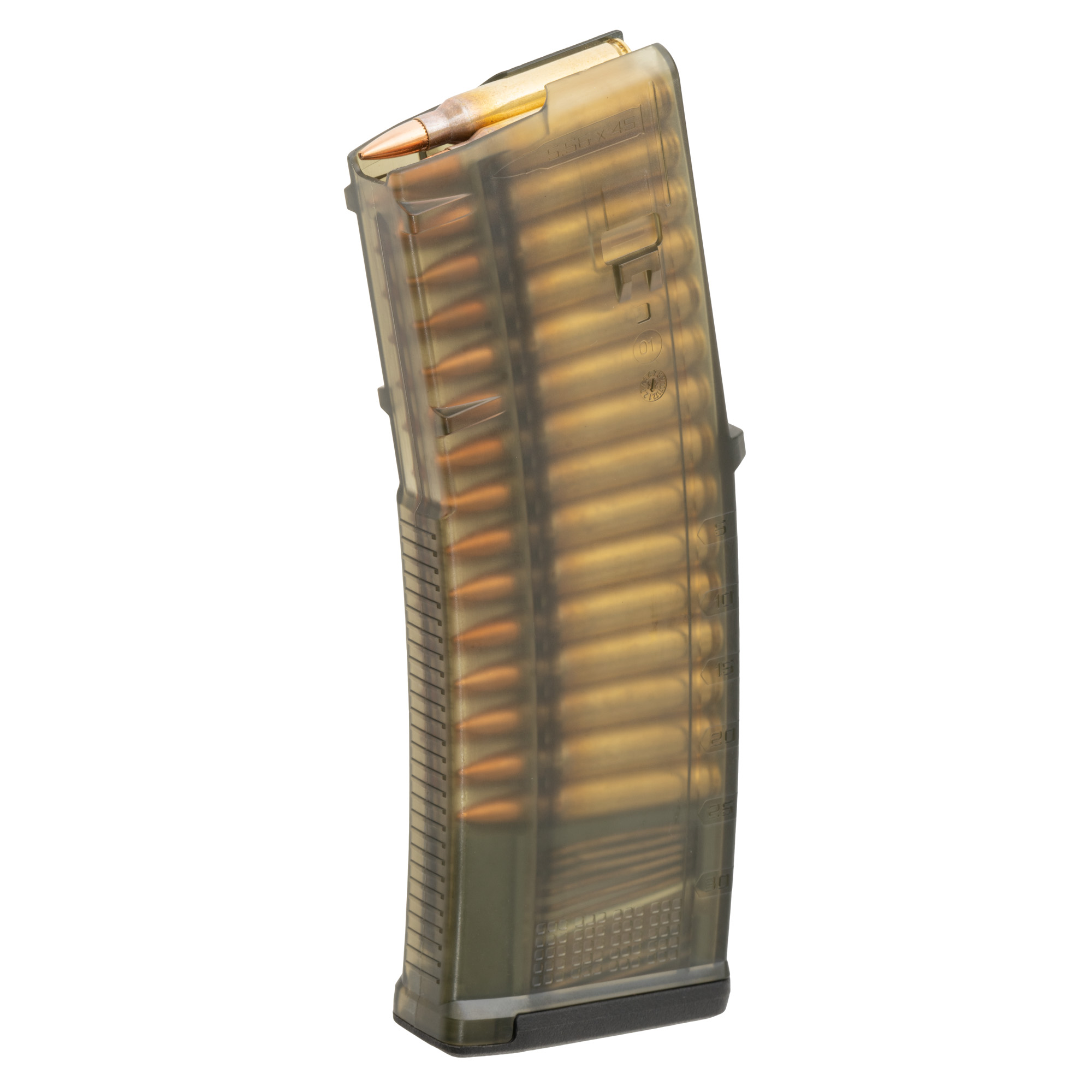 MAGPUL TMAG 30 AR/M4 GEN M3 TRANSLUCENT MAGAZINE 223/556 OLIVE DRAB
