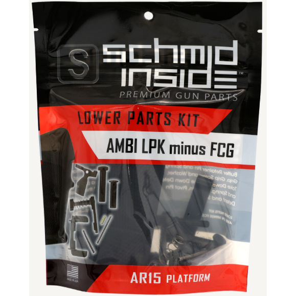 SCHMID LOWER PARTS KIT LPK MINUS FCG AMBIDEXTROUS SI-LPK-AMBI