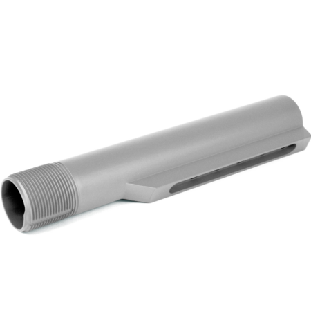 schmid carbine buffer tube receiver extension 6 position less finish