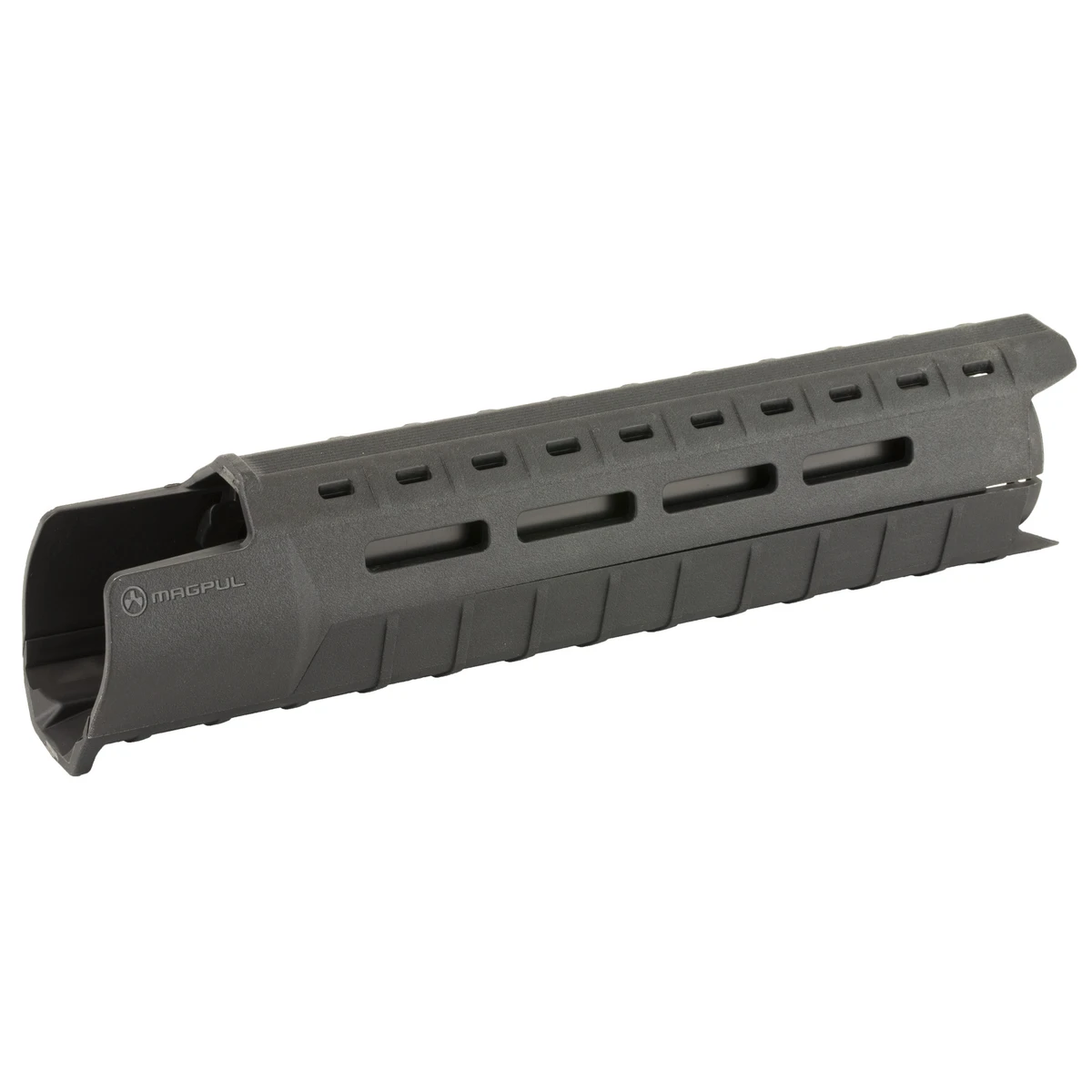 Magpul MOE SL Mid-Length Handguard MAG551-BLK, left side view.